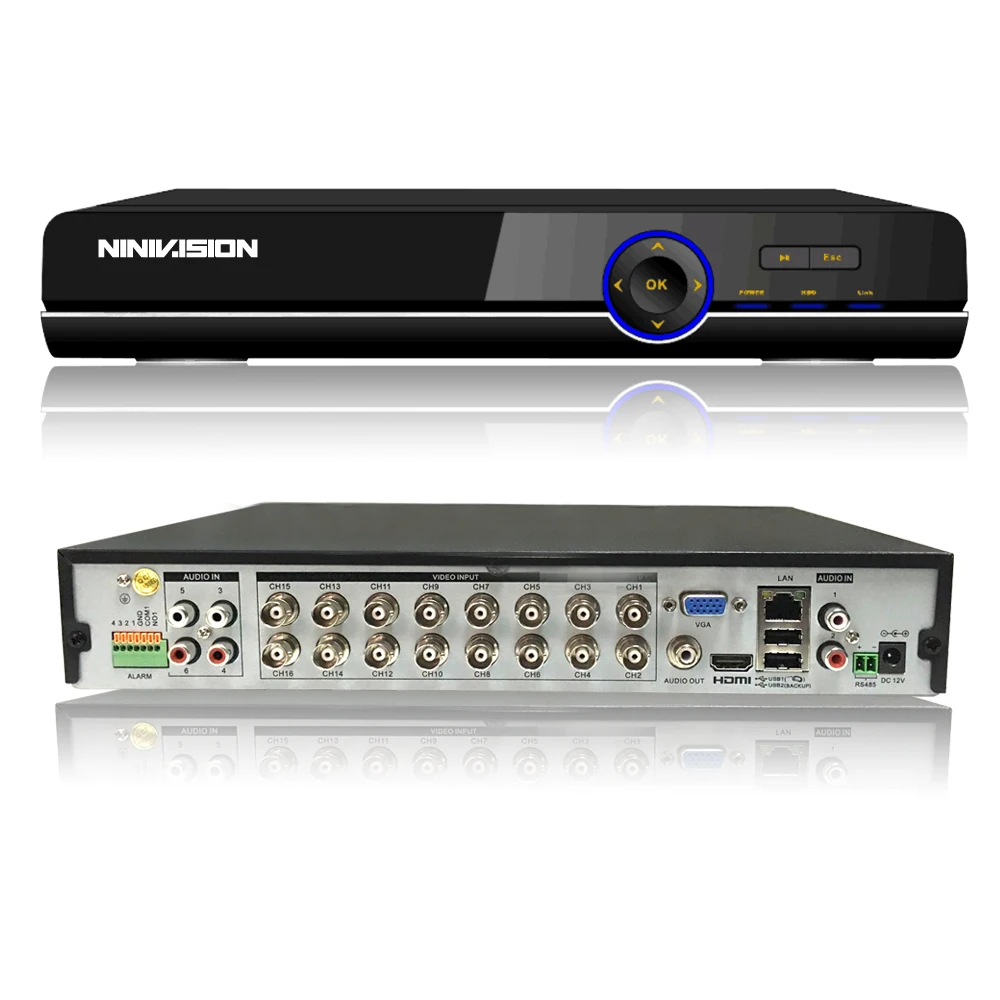 16CH 1080P AHD DVR рекордер 720P МП ТВЛ для помещений и улицы CCTV|Система наблюдения| |
