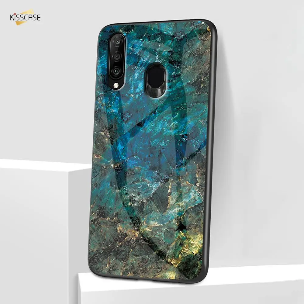 KISSCASE стеклянный мраморный узор чехол для iPhone XR XS X цветной дизайн Оригинальный 8 7