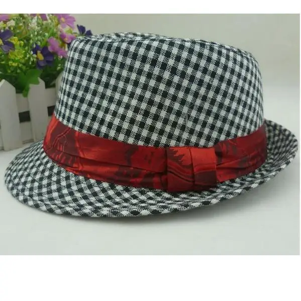 N1 Детские шляпы кепки обувь для мальчиков Fedoras dicer Топ fedora шляпа детей - Цвет: N1