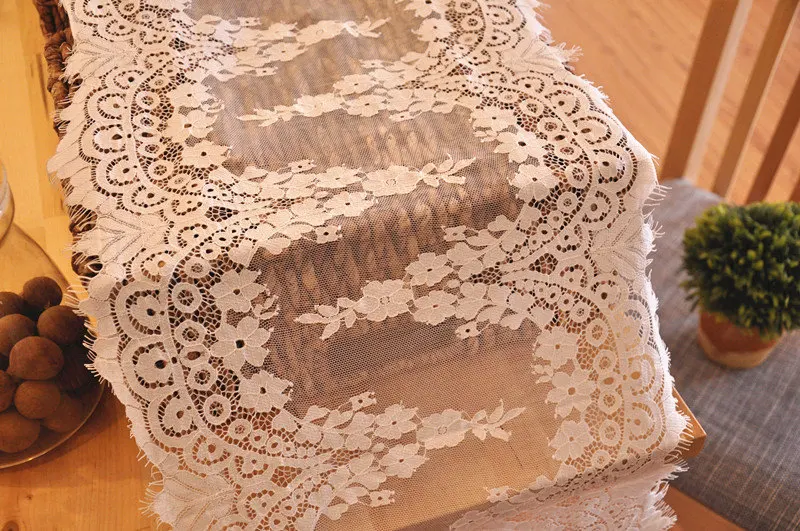 3 ярдов кружевной отделки Шантильи в черной ткани с ресницами для свадебных