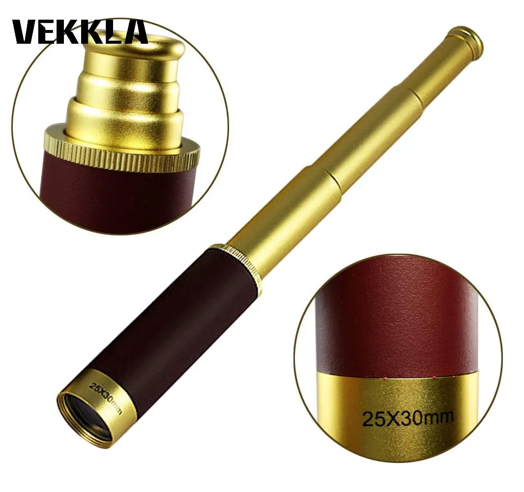 

New Portable 25x30HD Binoculars Pocket Monocular Telescope Pirate Outdoor Digital Mini Glimmer for Hunting Shooting Tourism