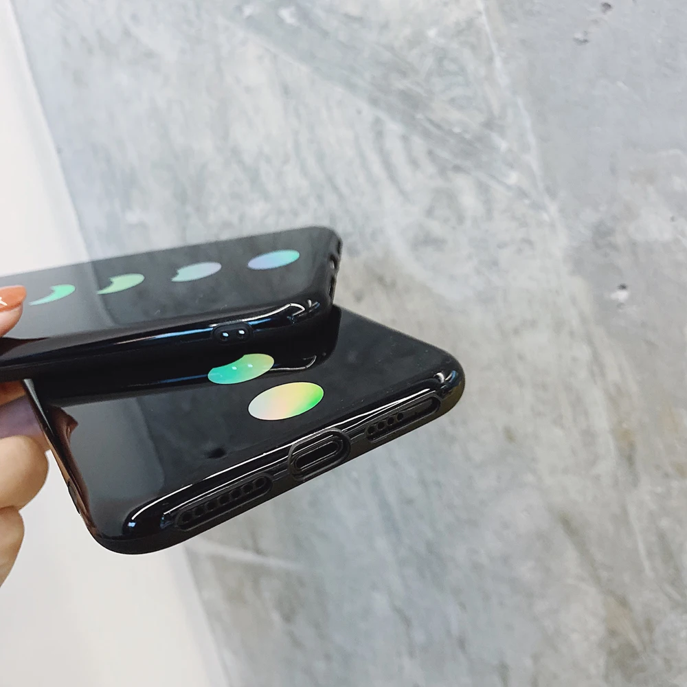 Роскошный чехол для телефона с лазерным затмением Луны iphone11 11Pro Max 8 Plus 6S 7 X XR XS