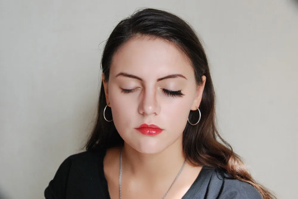 Накладные ресницы 100% настоящие норковые составляют естественный вид|Накладные