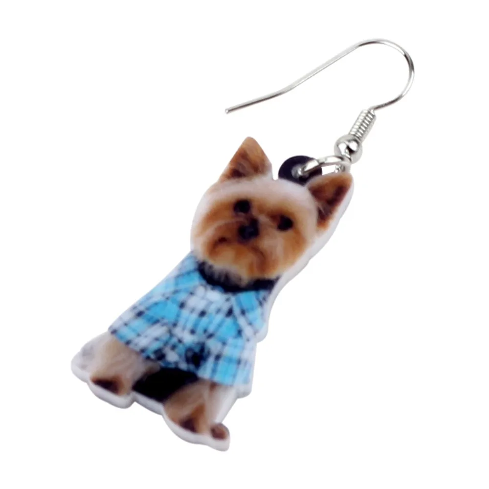 Серьги с собаками WEVENI акриловые серьги собаками|Серьги-подвески| |