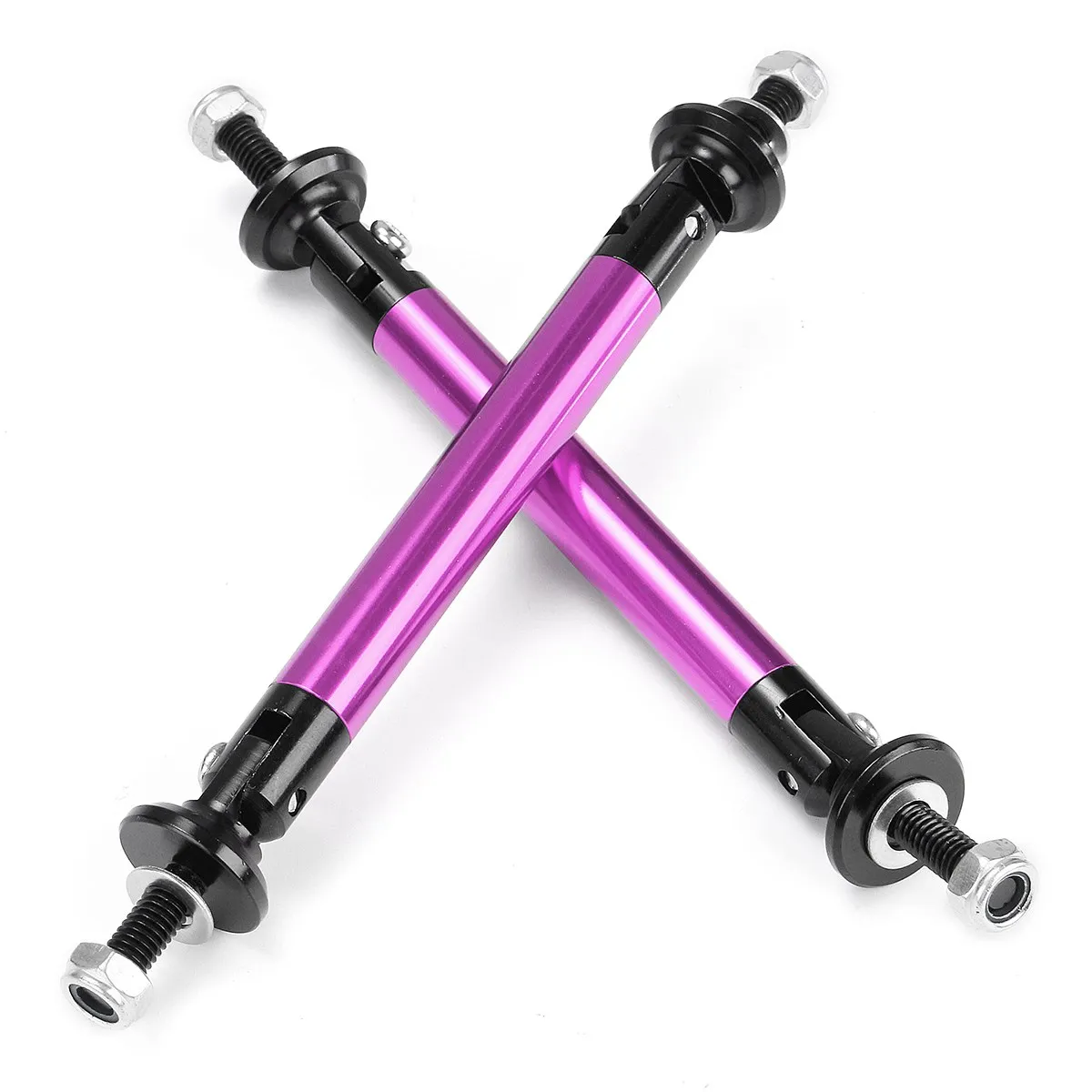 2 шт. универсальные накладки на бампер автомобиля 75 мм|lip rods|splitter rodsplitter front |