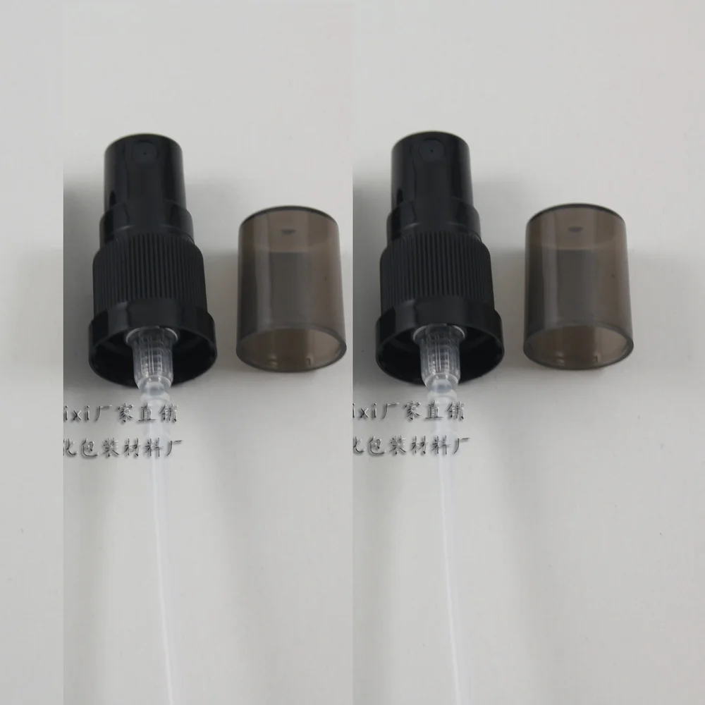 100 мл розовый Стекло Путешествия многоразового флакон духов с черной пластиковой