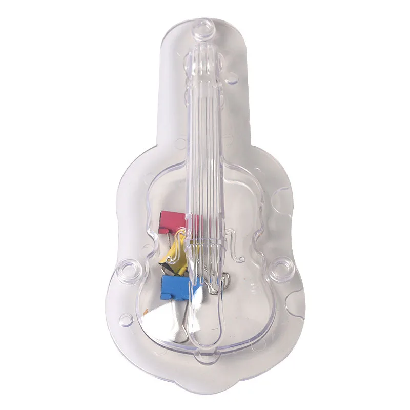 Aomily 3D форма для гитары Пластиковая шоколадного торта из поликарбоната желе