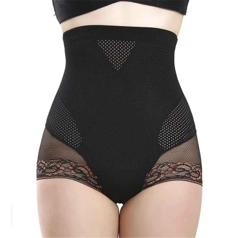Для женщин Корректирующее белье с высокой талией Body Shaper трусы Управление, подтягивающие живот и бедра, Корректирующие шорты штаны Пояс утягивающий