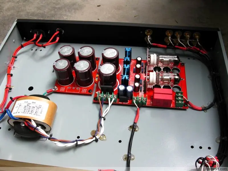 Трубчатый предусилитель HiFi 6N11 с 4 входным преобразователем цепи SRPP|Усилители