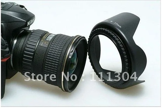 Free shipping+ tracking number 10pcs 72mm rubber Flower Petal Lens Hood For Nikon D3100 D5000 18-55MM / Canon 350D 50/1.8 | Электроника