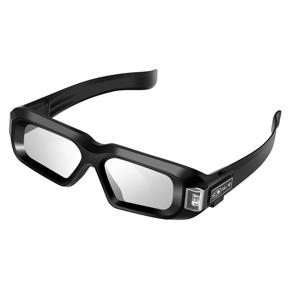 Смарт 3D активные очки с затвором AX-30 DLP-Link 96 Гц/144 Гц USB Перезаряжаемый домашний кинотеатр черный для BenQ Dell acer Optama sony