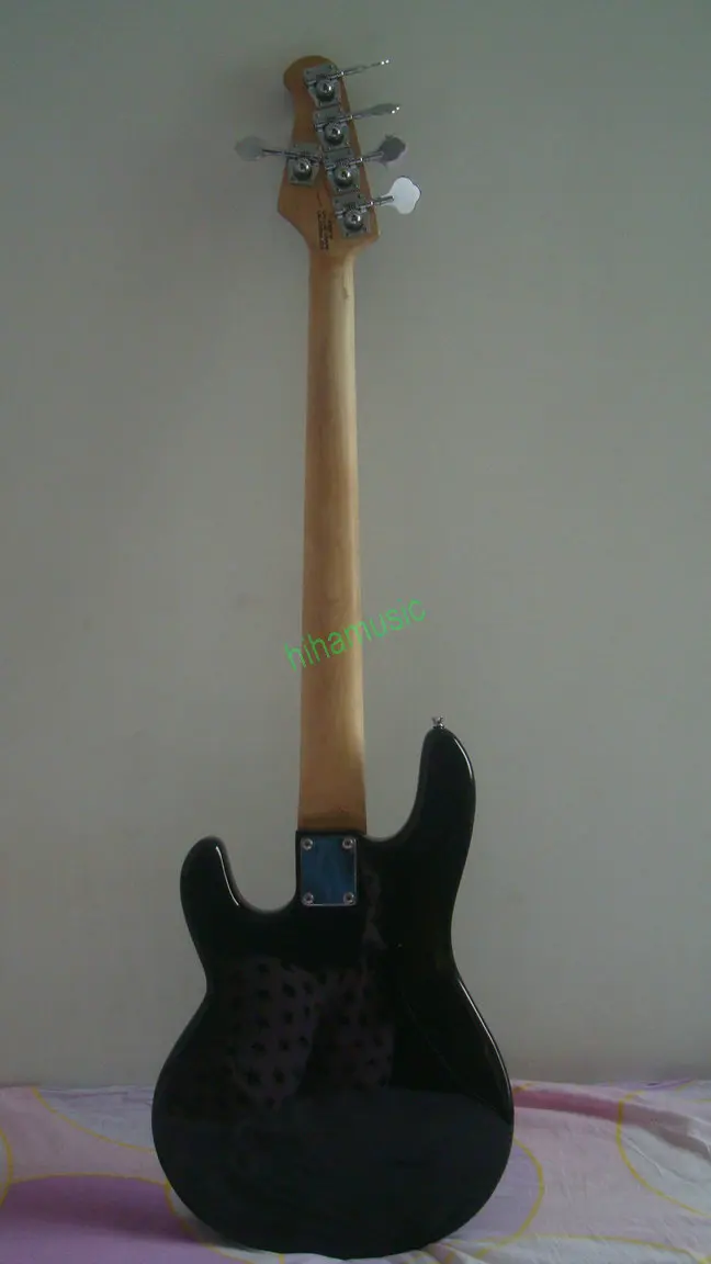 Бесплатная доставка Новый гитары s Басс гитара Music Man stingray 5 струн бас ЧЕРНЫЙ клен