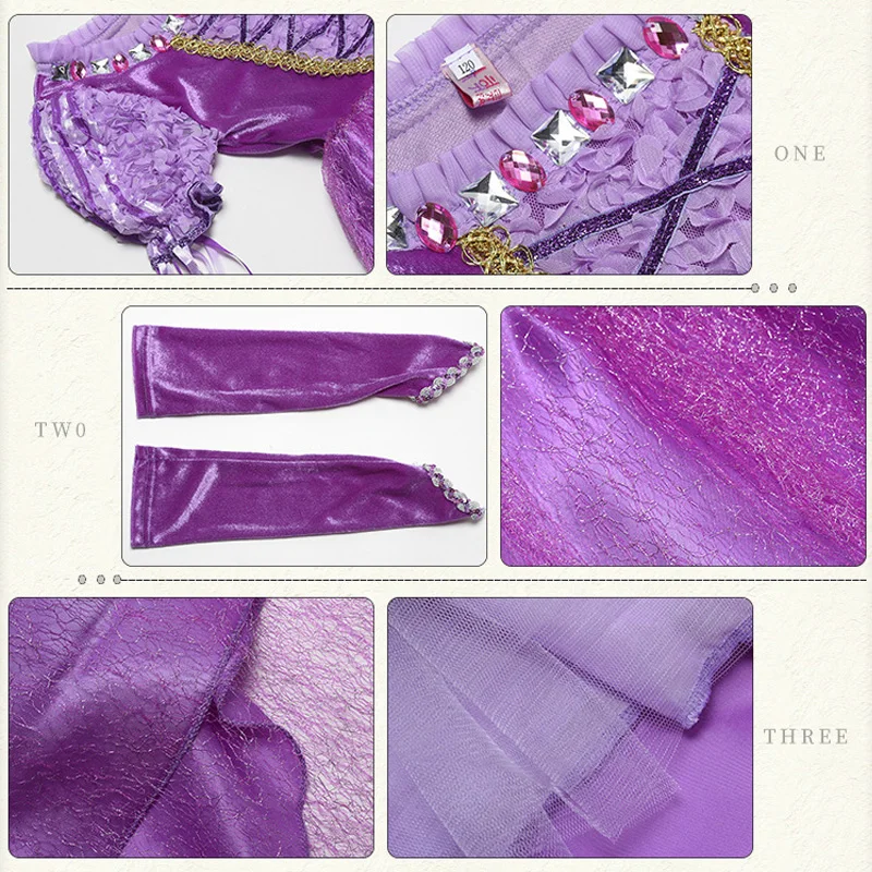 

Adult Rapunzel Fancy Dress Cosplay Costume Princess Fairytale Cartoon Movie Costume