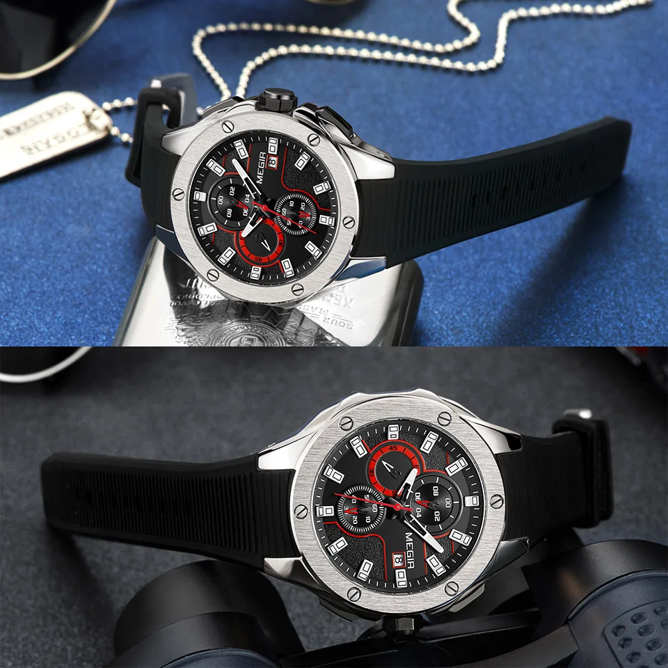 Мужские часы с большим циферблатом военные наручные мужские спортивные relogio