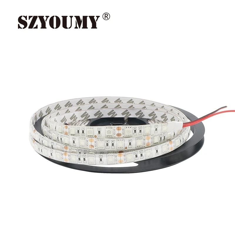 SZYOUMY 5 м Ультрафиолетовый светодиодный полосы светильник DC12V 5050 300 s фиолетовый