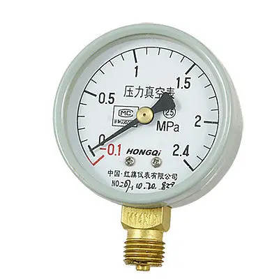  0 1 2 4 МПа Круглый циферблат давления вакуумной смеси датчик|compound gauge|pressure vacuum