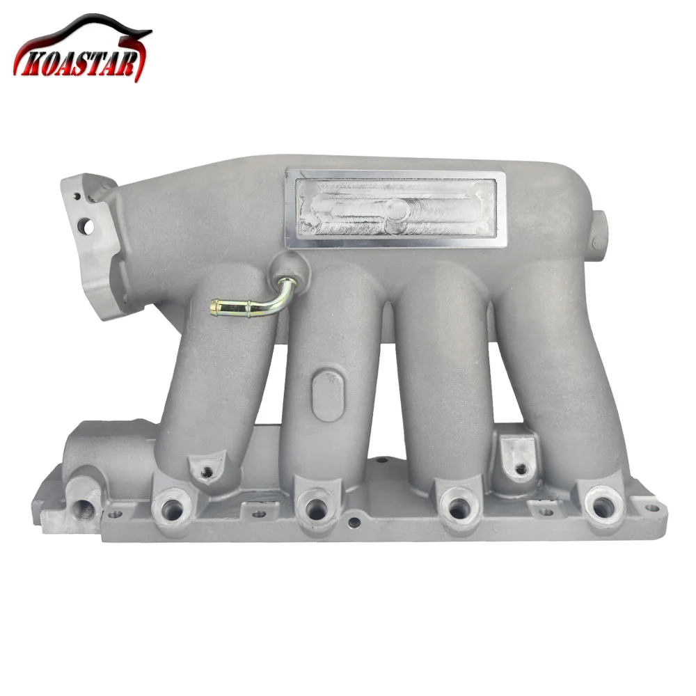 Silver-With Sku logo Алюминиевый впускной коллектор для 06-11 Honda Civic 04-08 Acura TSX K20Z3 K20A2, A3, Z1 K24A1, A4 A8, Z1 - Цвет: Silver-With Sku logo