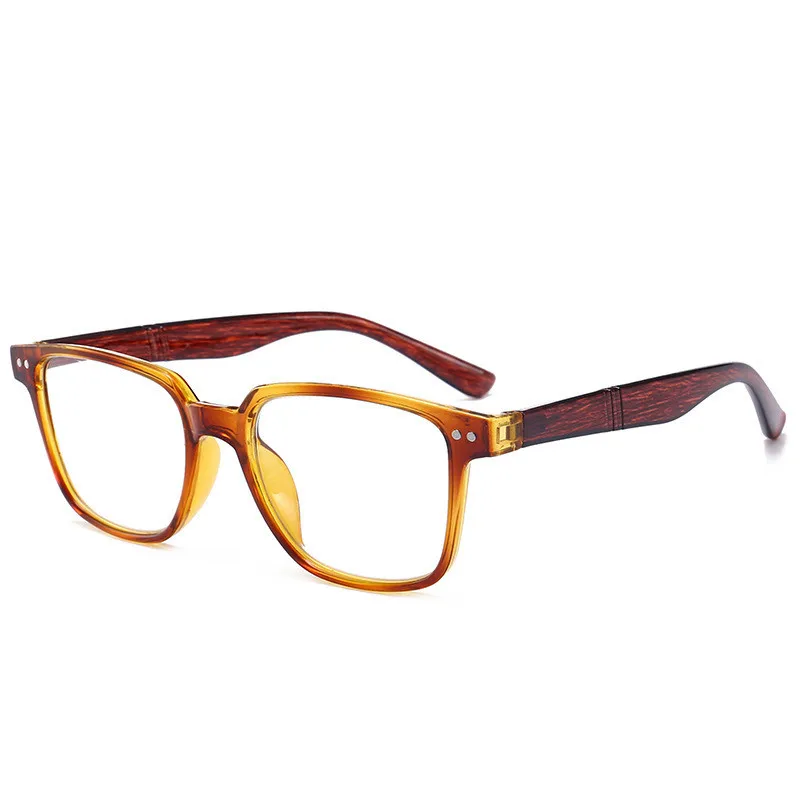 KOTTDO Женские Ретро квадратные очки для чтения имитация дерева модель женщин