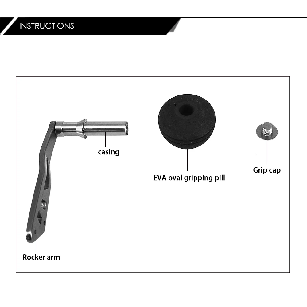 Новинка Рыболовная катушка для заброса приманки ручка катушки Shimano Daiwa ABU левая и