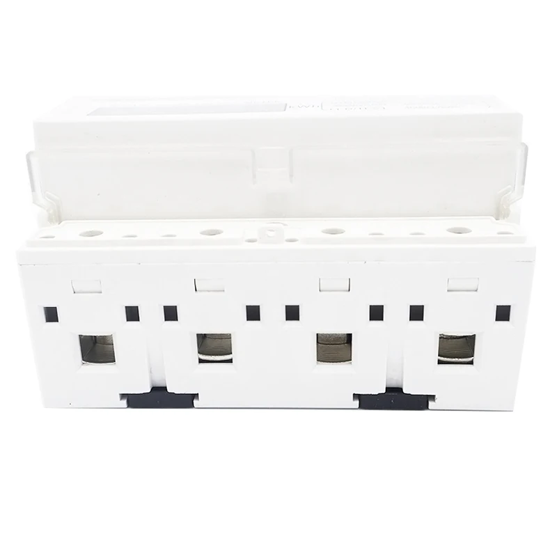 ЖК-жидкокристаллический монитор с напряжением 220В 230В 380В, током от 5 до 100А, частотой 50Гц 60Гц, трёхфазным двухвыходным измерителем мощности и счётчиком КВт-ч, включенным.