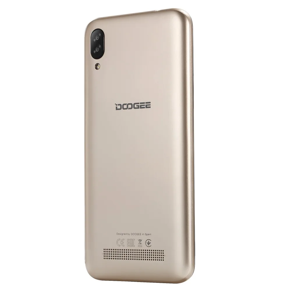 DOOGEE Y8c 6,1 дюймов 19:9 Дроп LTPS экран смартфон Android 8,1 MTK6580 1 ГБ 16 ГБ 3400 мАч 8MP камера 3g WCDMA мобильный телефон