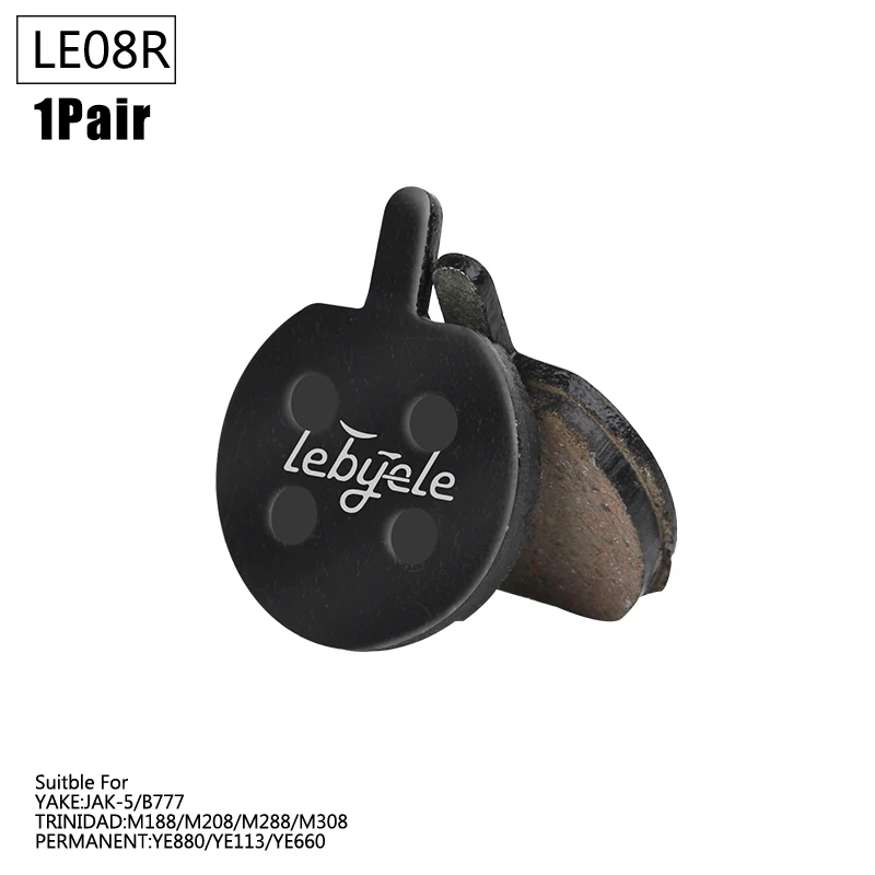Одна пара велосипедных дисковых тормозных колодок из смолы блоки MTB для SHIMANO SRAM AVID HAYES Tektro Magura Zoom Гигантские велосипедные аксессуары часть - Цвет: LE08R