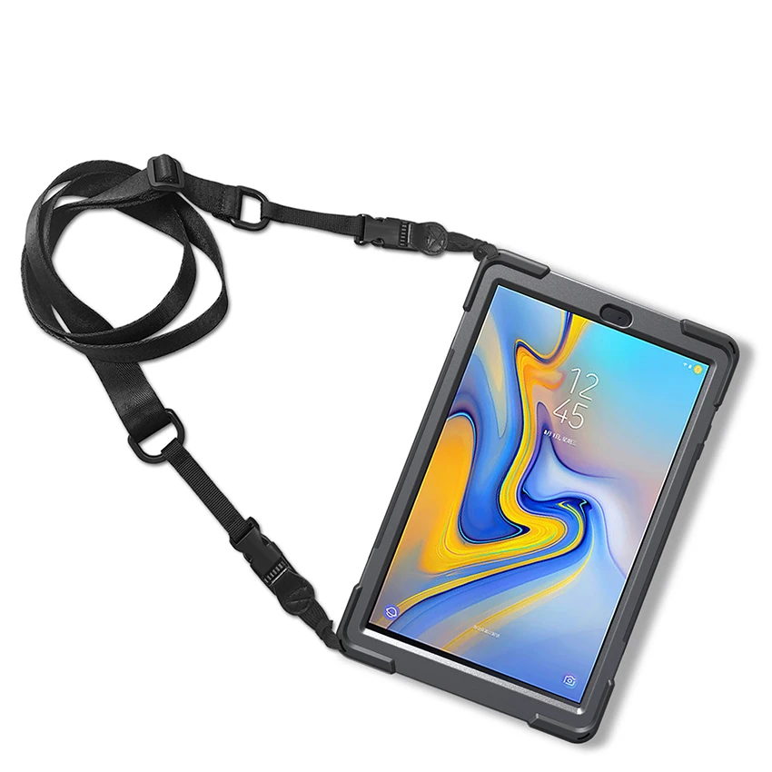 Tab A T590 сверхпрочный силиконовый чехол для Samsung Galaxy 10 5 SM T595 T597 планшет Fundas + ручной