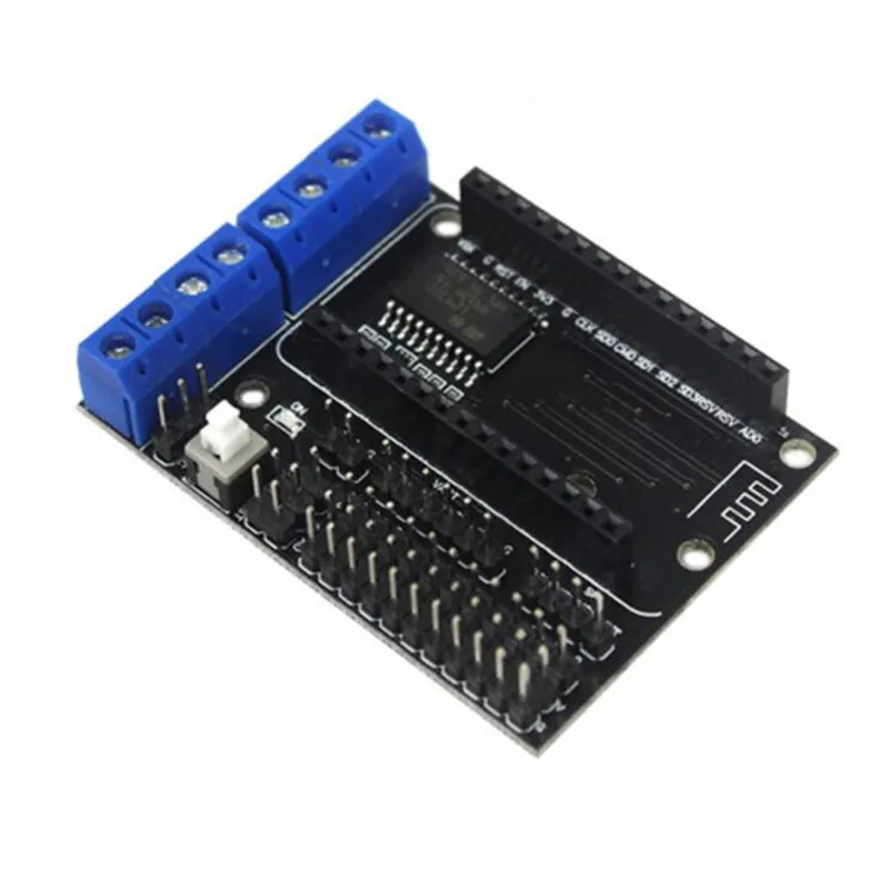 Base for CP2102 ESP8266 CH340G NodeMcu Lua V3 ESP8266 CP2102 NodeMcu Lua V2 беспроводной модуль ESP8266 ESP-12E Micro USB WiFi макетная плата - Цвет: Base for CP2102