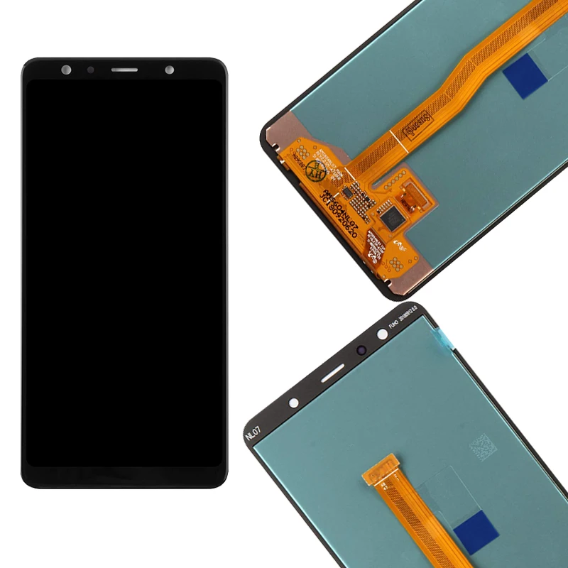 Для SAMSUNG Galaxy A7 ЖК дисплей 2018 A750 A750F экран SM сенсорный дигитайзер Assembl для lcd|Экраны