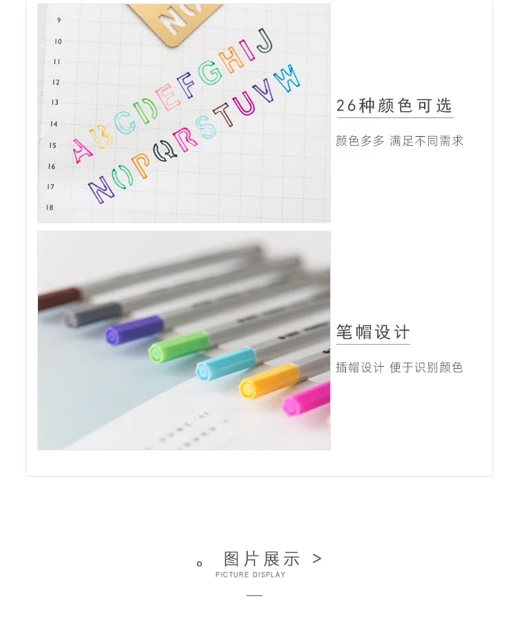 STA 26 цветов Fineliner ручка 0,4 мм микрон Наконечник иглы цветные Pigma чернила ручка для студентов принадлежности