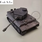 1:35 3D Германия Тигр II Танк железный серый цвет живопись Бумажная модель Вторая мировая война сборка Denki  Lin игра-головоломка своими руками детская игрушка