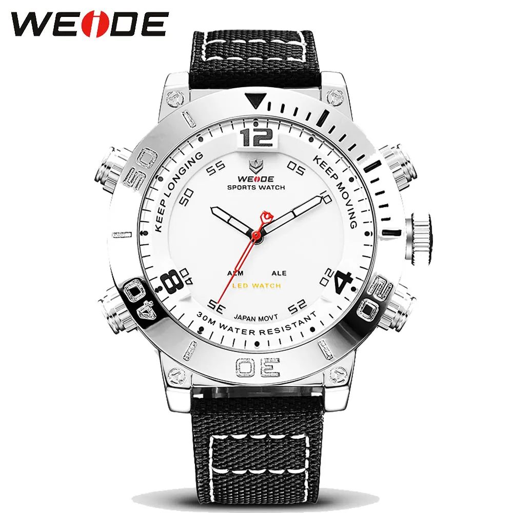 2017 WEIDE Брендовые мужские повседневные спортивные часы светодиодный цифровые