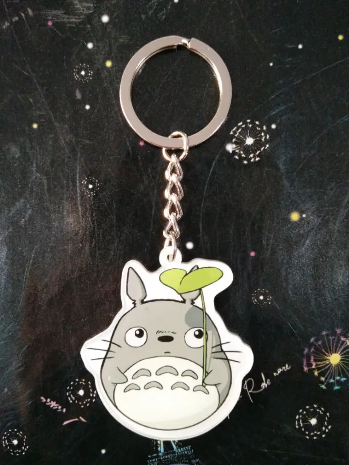 Горячая Распродажа аниме классная сумка для ключей Noragami Aragoto Totoro акриловая