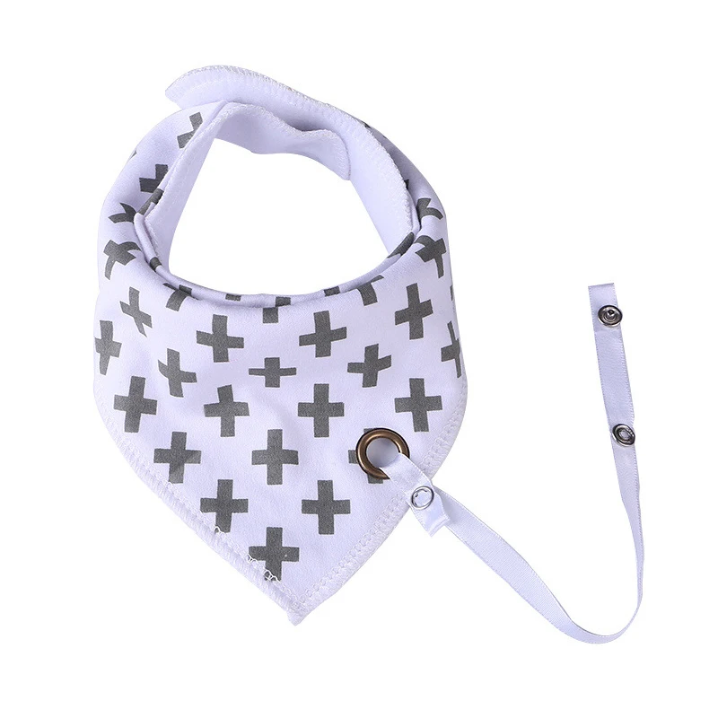 Детское треугольное полотенце хлопковое Двухслойное слюнявчик нагрудник