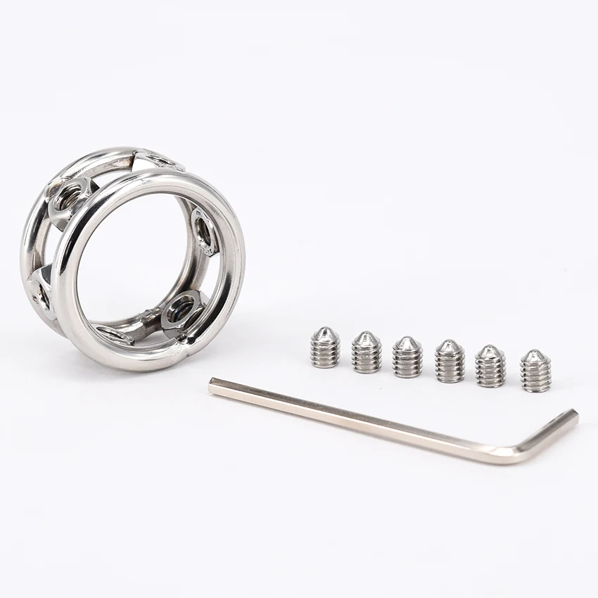 Эротическая секс игрушка из нержавеющей стали SODANDY мужское металлическое кольцо