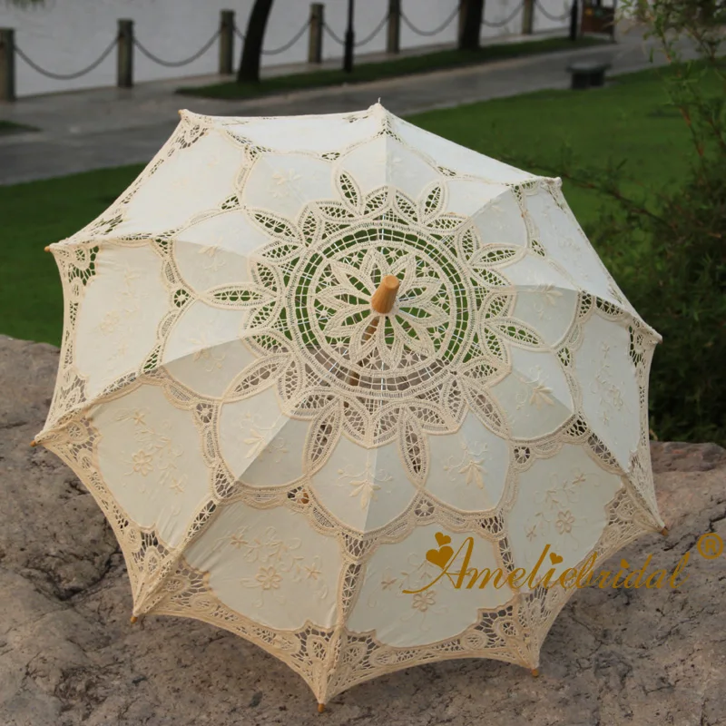 Романтический изящный Пасхальный зонтик Виктория в стиле ретро для