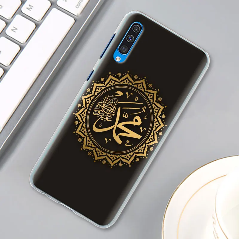 Muslim Islam Bismillah Allah Case Cover for Samsung Galaxy A30 A40 A50 A70 A6 A8 Plus A7 A9 M30 Phone Case Coque