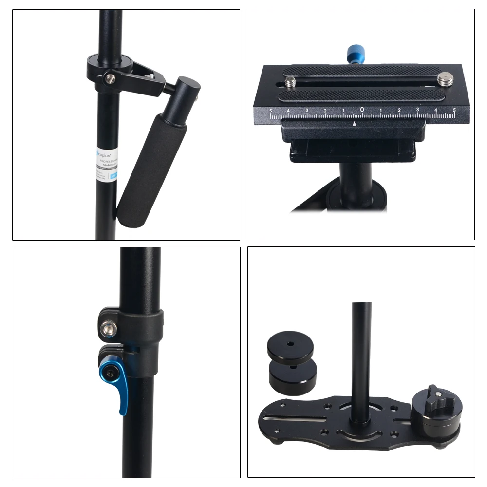 Портативный Ручной Стабилизатор MCOPLUS 40 см стабилизаторы для видеокамеры Steadycam