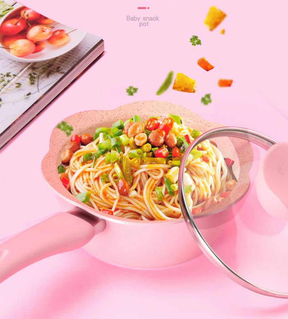 Горячая Распродажа сковорода кастрюля для готовки цветная керамическая