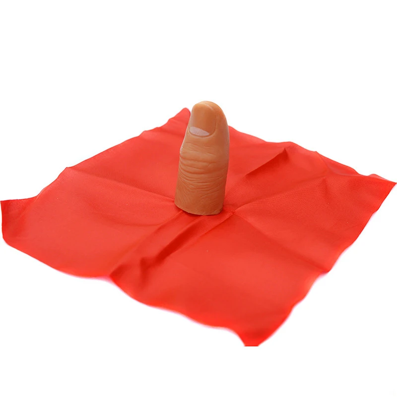 Шелковый шарф Disappearbag имеет инструкции магические реквизиты крупным планом Набор