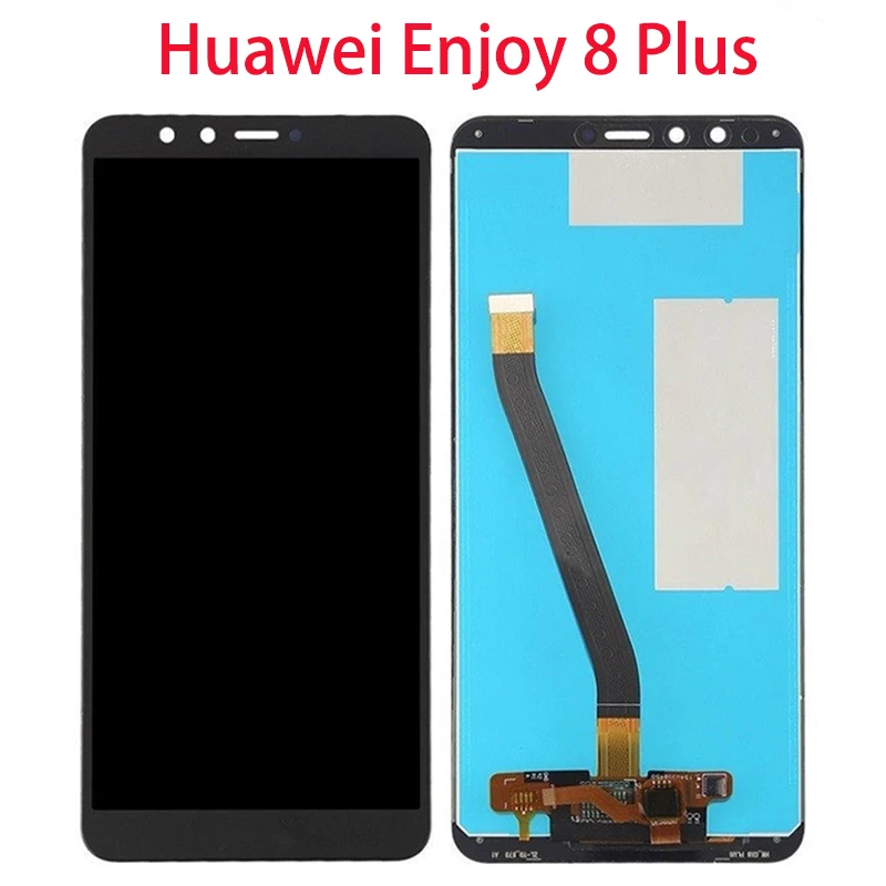 Для Huawei Enjoy 8 Plus Y9 2018 ЖК дисплей с сенсорным экраном в сборе замена FLA L22 LX1 LX2 AL00 LA10 5 93