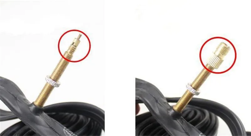 5 шт. адаптер клапана велосипеда воздушный насос MTB дорожный велосипед шинный газ