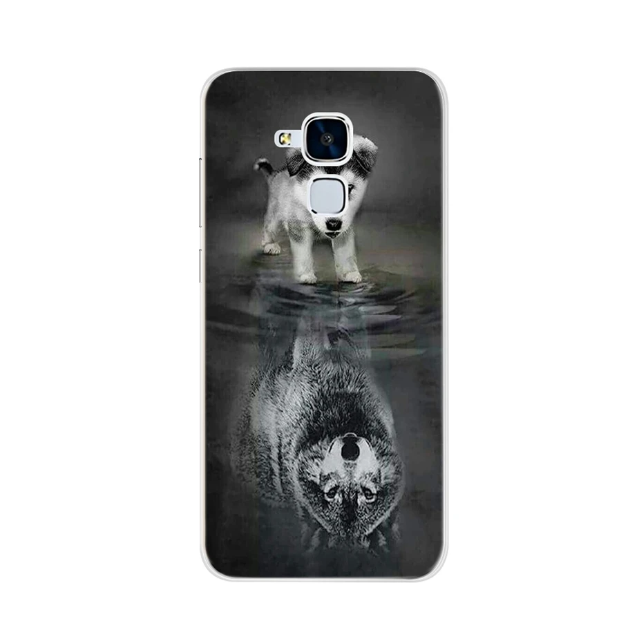Чехол для huawei GT3, чехол для huawei Honor 7 lite/huawei GR5 Mini, мягкая задняя крышка из ТПУ, чехол для телефона huawei GT3 NMO-L21 чехол