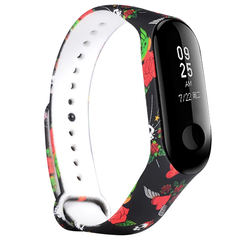 16 шт./лот цветные силиконовые смарт часы ремешки для браслетов Xiaomi Mi Band 3 браслеты
