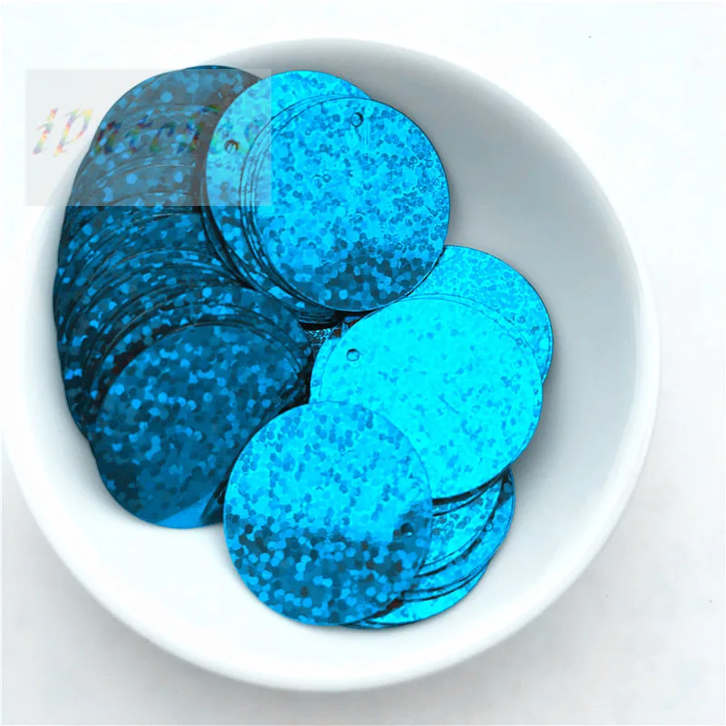 60 шт. плоские и круглые пайетки из ПВХ 25 мм|loose sequins|large sequinssequin paillette |