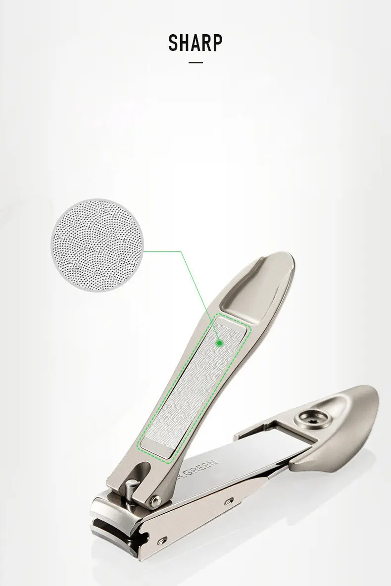MR.GREEN high quality Medium Size Stainless Steel Nail Clipper Cuticle Scissors Nail Nail Cutter Manicure Trimmer Nail Art Tool
