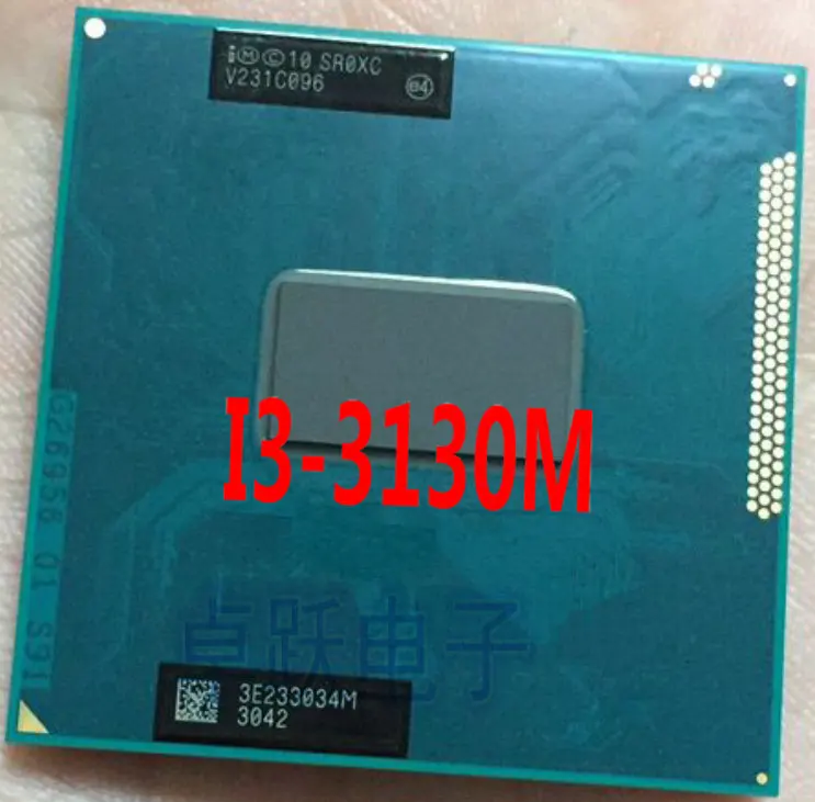 INTEL Процессор I3-3130M SR0XC I3 3130 м sroxc 2,6G/3 м I5 HM77