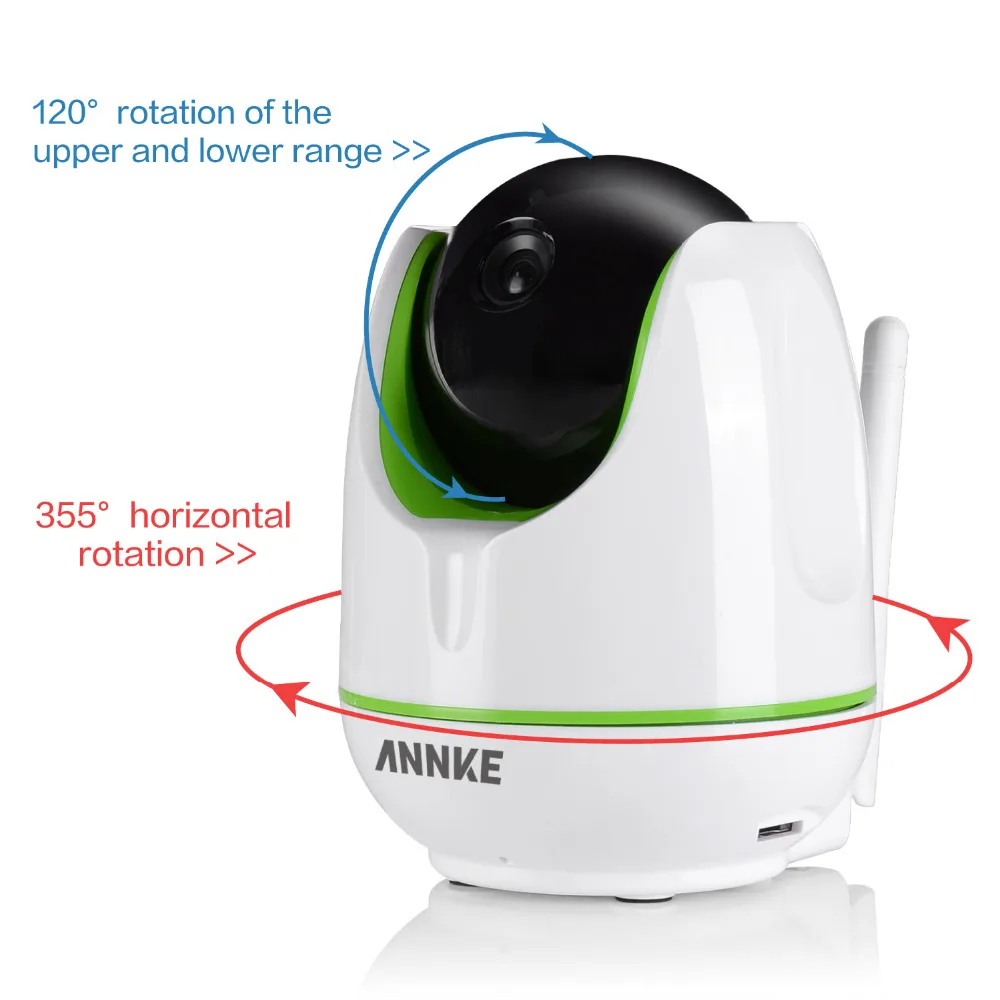 IP камера ANNKE HD 960P Беспроводная с поддержкой Wi Fi 1 3 МП|Камеры видеонаблюдения| |