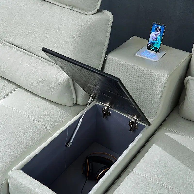 Диван из натуральной кожи секционное кресло диван для гостиной|Диваны гостиной| |