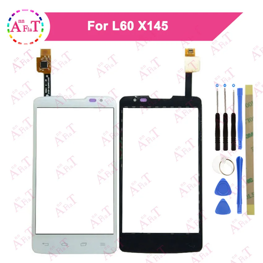 4 3 &quotдля LG L60 X135 X145 сенсорный экран дигитайзер Датчик внешняя стеклянная линза